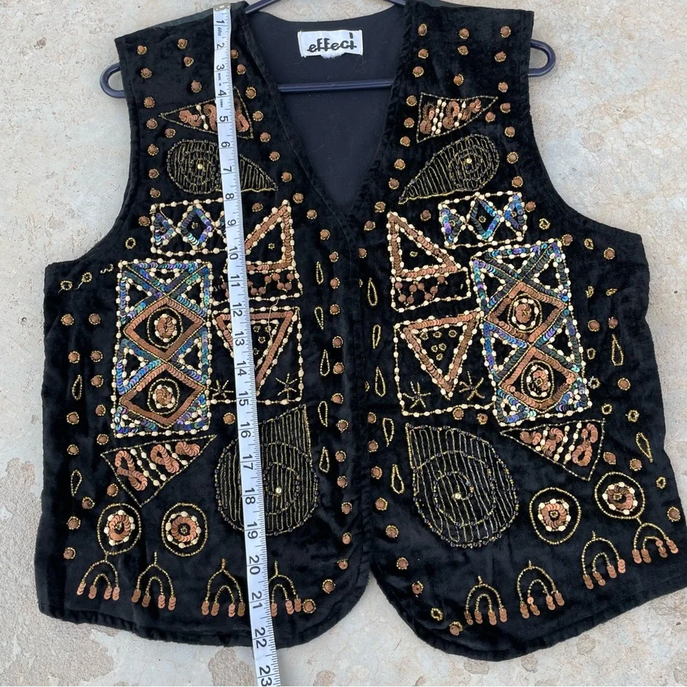 Vintage Boho Statement Vest ✨ - Picture 11 of 15